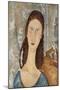 Portrait de Jeanne Hebuterne-Amedeo Modigliani-Mounted Giclee Print