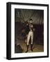 Portrait de Jérôme Bonaparte en costume d'officier de marine sur le pont d'un vaisseau-Giuseppe Bezzuoli-Framed Giclee Print