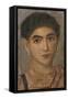 Portrait de jeune femme-null-Framed Stretched Canvas