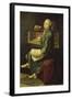 Portrait de jeune musicien dit à tort portrait de Mozart-null-Framed Giclee Print