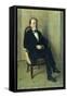 Portrait de John Lemoinne-Jacques-emile Blanche-Framed Stretched Canvas