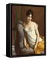 Portrait de Juliette Récamier-Francois Gerard-Framed Stretched Canvas