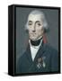 Portrait de l'amiral de Jean Gaspard Vence (1747-1808)-Charles Guillaume Alexandre Bourgeois-Framed Stretched Canvas