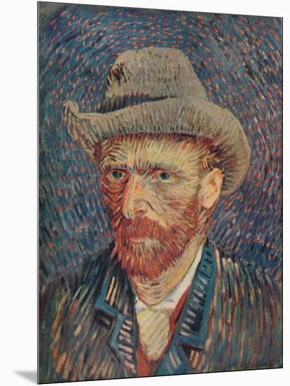 'Portrait De L'Artiste', 1887-Vincent van Gogh-Mounted Premium Giclee Print