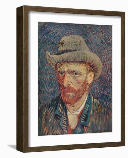 'Portrait De L'Artiste', 1887-Vincent van Gogh-Framed Giclee Print