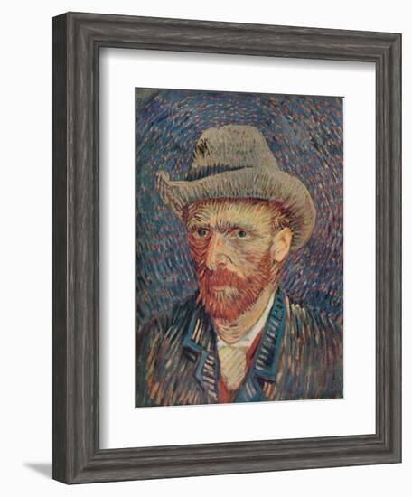 'Portrait De L'Artiste', 1887-Vincent van Gogh-Framed Giclee Print