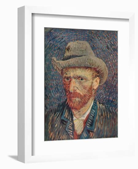 'Portrait De L'Artiste', 1887-Vincent van Gogh-Framed Giclee Print