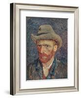 'Portrait De L'Artiste', 1887-Vincent van Gogh-Framed Giclee Print