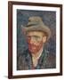 'Portrait De L'Artiste', 1887-Vincent van Gogh-Framed Giclee Print