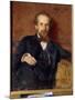 Portrait De L'artiste Pavel Petrovich Chistyakov (Tchistiakov) (1832-1919) (Portrait of the Artist-Ilya Efimovich Repin-Mounted Giclee Print