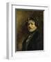 Portrait de L'Artiste-Eugene Delacroix-Framed Premium Giclee Print