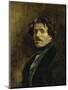 Portrait de L'Artiste-Eugene Delacroix-Mounted Premium Giclee Print