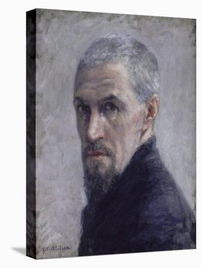 Portrait de l'artiste-Gustave Caillebotte-Stretched Canvas