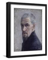 Portrait de l'artiste-Gustave Caillebotte-Framed Giclee Print