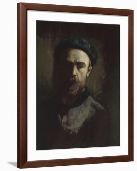 Portrait de l'artiste-Odilon Redon-Framed Giclee Print