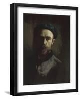 Portrait de l'artiste-Odilon Redon-Framed Giclee Print