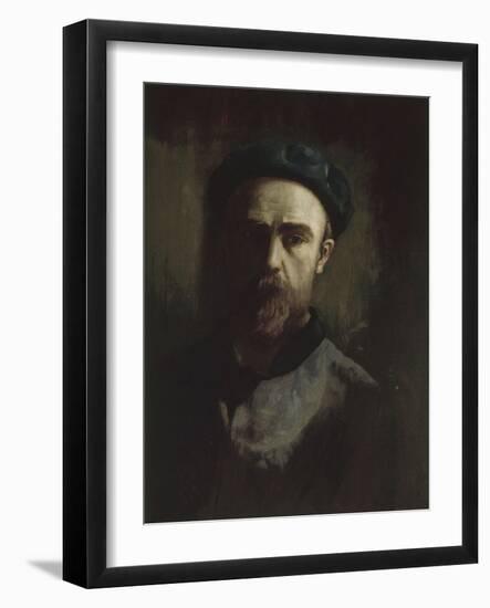 Portrait de l'artiste-Odilon Redon-Framed Giclee Print