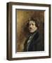 Portrait de l'artiste-Eugene Delacroix-Framed Giclee Print