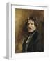 Portrait de l'artiste-Eugene Delacroix-Framed Giclee Print