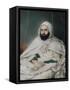 Portrait de l'Emir Abd-El-kader (vue de face)-Maxime David-Framed Stretched Canvas