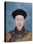 Portrait de l'empereur Qianlong-Giuseppe Castiglione-Stretched Canvas