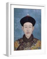 Portrait de l'empereur Qianlong-Giuseppe Castiglione-Framed Giclee Print