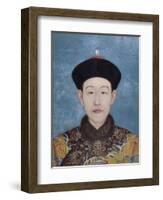 Portrait de l'empereur Qianlong-Giuseppe Castiglione-Framed Giclee Print