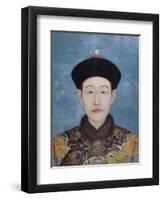 Portrait de l'empereur Qianlong-Giuseppe Castiglione-Framed Giclee Print