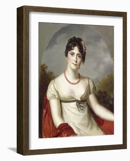 Portrait de l'Impératrice Joséphine-Firmin Massot-Framed Giclee Print