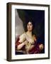 Portrait De La Comtesse Anna Stepanovna Protasova (1745-1826). Peinture De Dmitri Grigorievich Levi-Dmitri Grigor'evich Levitsky-Framed Giclee Print