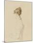 Portrait de la comtesse de Maleyssie, en profil perdu-Jean Baptiste Isabey-Mounted Giclee Print