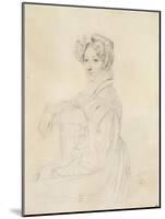 Portrait de la comtesse de Marcellus-Jean-Auguste-Dominique Ingres-Mounted Giclee Print