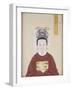 Portrait de la dame Zhao, épouse du vénérable Liu Zhong-null-Framed Giclee Print