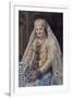 Portrait De La Femme De L'artiste  Peinture D'ivan Koulikov (1875-1941) 1917 Dim 102,8X67,3 Cm Col-Ivan Semyonovich Kulikov-Framed Giclee Print