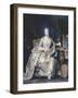 Portrait de la marquise de Pompadour (1721-1764)-Maurice Quentin de La Tour-Framed Giclee Print