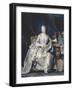 Portrait de la marquise de Pompadour (1721-1764)-Maurice Quentin de La Tour-Framed Giclee Print