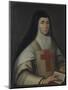 Portrait de la mère Christine Briquet-null-Mounted Giclee Print