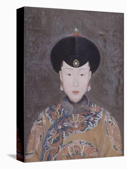 Portrait de la première concubine impériale-null-Stretched Canvas