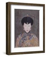 Portrait de la première concubine impériale-null-Framed Giclee Print