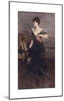 Portrait de la Princesse Cécile Murat, Ney d'Elchingen-Giovanni Boldini-Mounted Premium Giclee Print