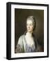 Portrait De La Princesse Ekaterina Dmitrievna Golitsyna (Galitzine) - Portrait of Ekaterina Dmitrie-Louis Michel Van Loo-Framed Giclee Print