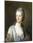 Portrait De La Princesse Ekaterina Dmitrievna Golitsyna (Galitzine) - Portrait of Ekaterina Dmitrie-Louis Michel Van Loo-Mounted Giclee Print