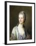 Portrait De La Princesse Ekaterina Dmitrievna Golitsyna (Galitzine) - Portrait of Ekaterina Dmitrie-Louis Michel Van Loo-Framed Giclee Print