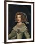 'Portrait De La Reine Marie-Anne', (Mariana of Austria), 1652, (1910)-Diego Velasquez-Framed Giclee Print