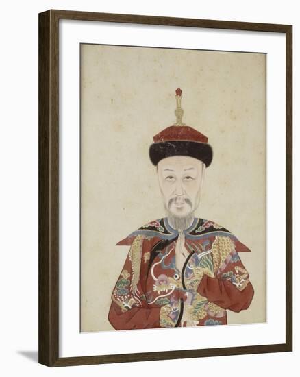 Portrait de Liu Wenyao (seizième génération)-null-Framed Giclee Print