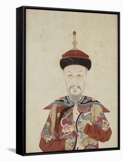 Portrait de Liu Wenyao (seizième génération)-null-Framed Stretched Canvas