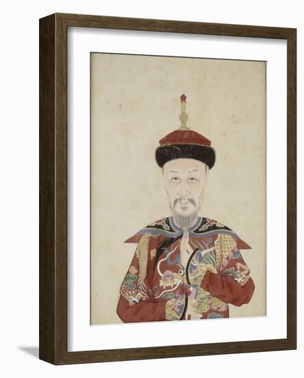 Portrait de Liu Wenyao (seizième génération)-null-Framed Giclee Print