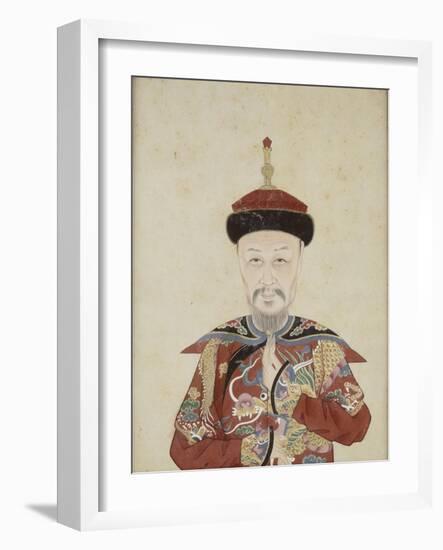 Portrait de Liu Wenyao (seizième génération)-null-Framed Giclee Print