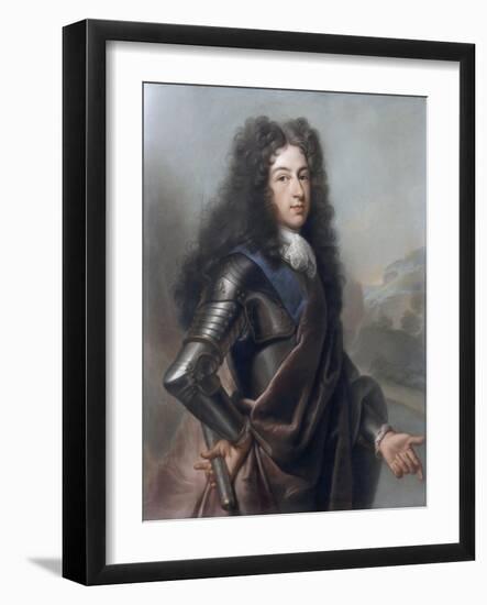 Portrait de Louis de France, duc de Bourgogne (1682-1712)-Joseph Vivien-Framed Giclee Print