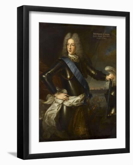 Portrait de Louis-Henri de Bourbon (1692-1740)-Pierre Gobert-Framed Giclee Print